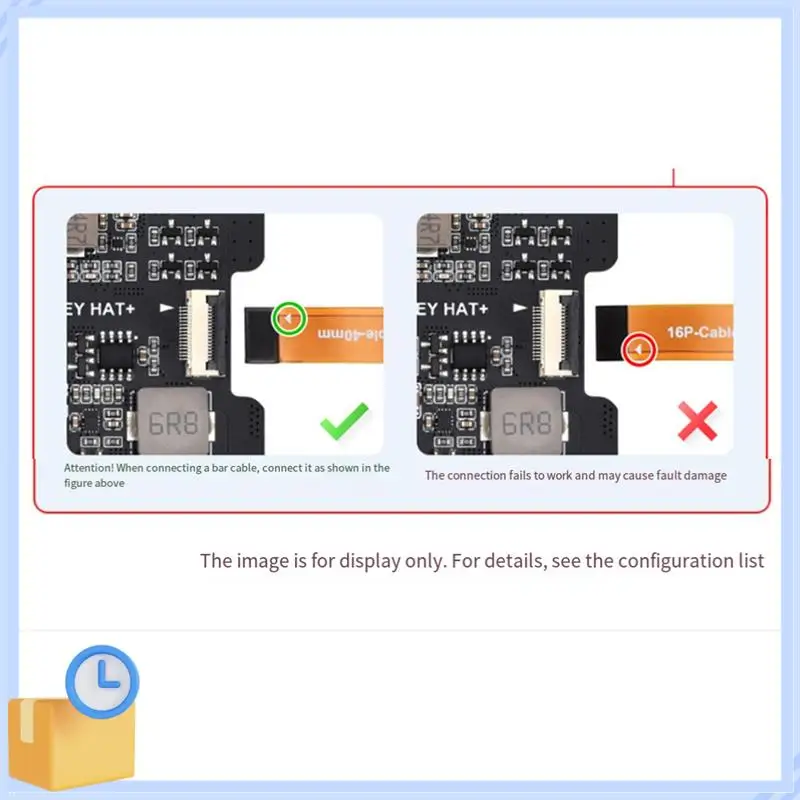 Adaptateur de clé Pcie vers M.2E populaire avec fonction Poe pour Raspberry Pi 5, Compatible avec NGFF (clé M.2E) NIC sans fil
