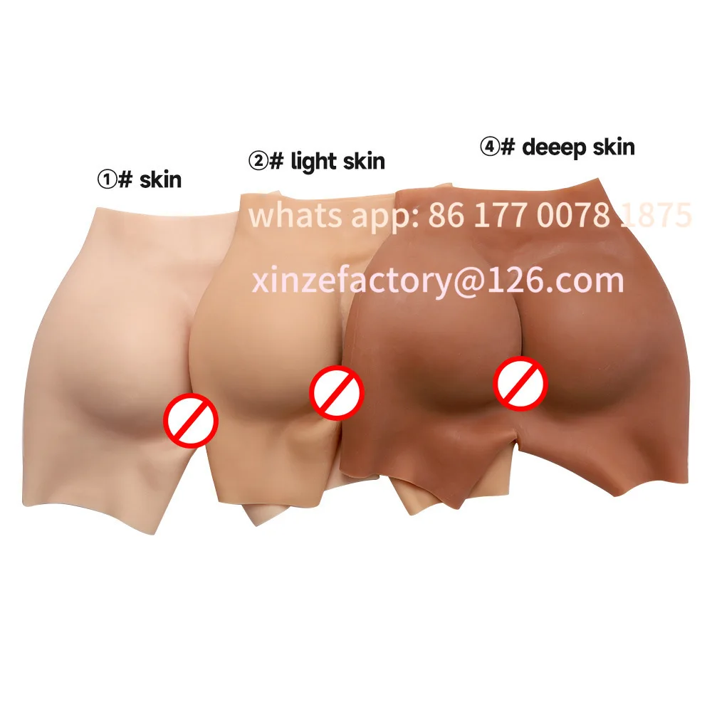 

Customizable pure silicone fake butt rich hip artifact fake girl drag pants