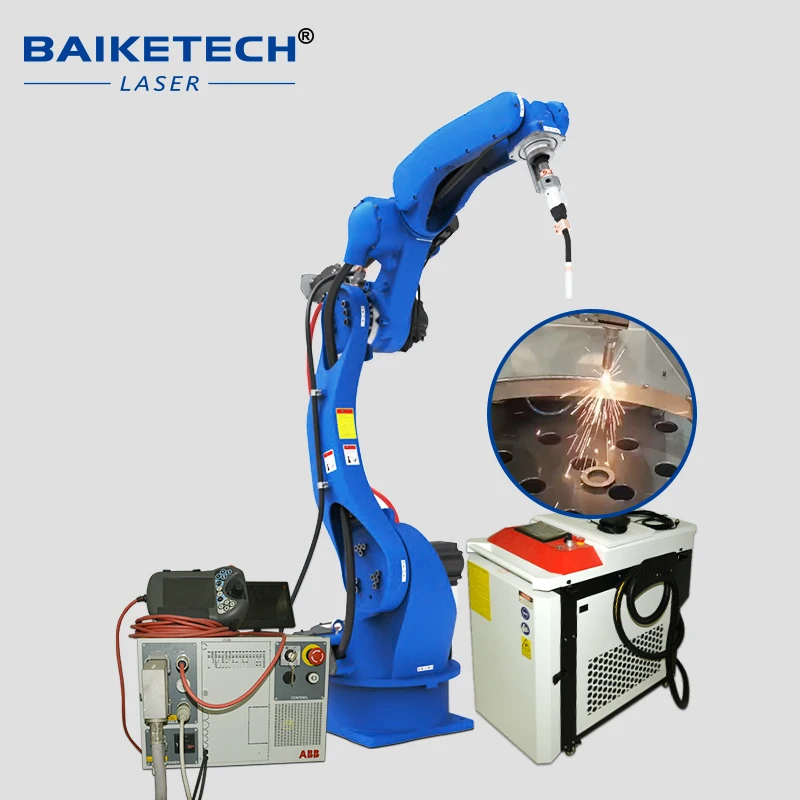 3KW Fiber Laser Welding Robot Advanced 20KG 3D Robotic Arm Laser Welding Techniques for Precision Craftsmanship