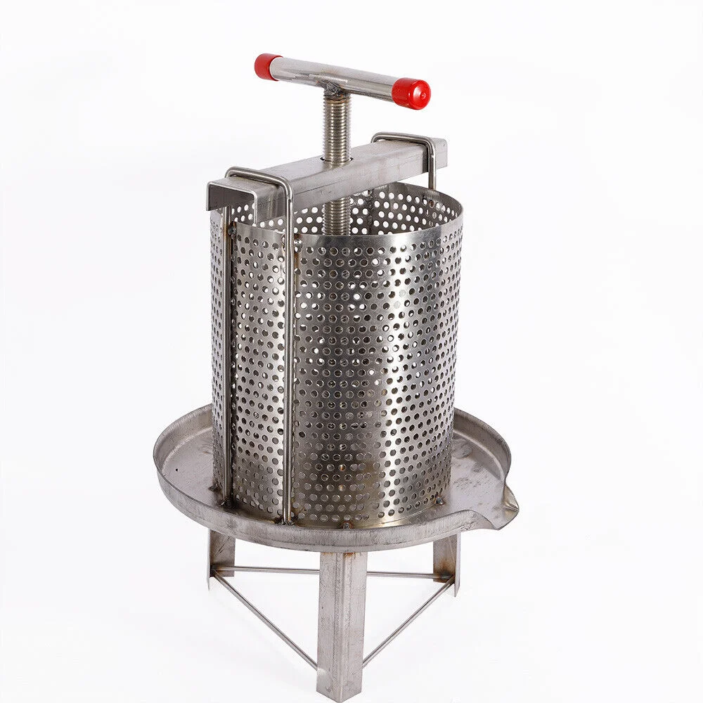 

Beekeeping Equipment Manual Honey Presser Stainless Steel Honey Press Extractor For Beekeeping
