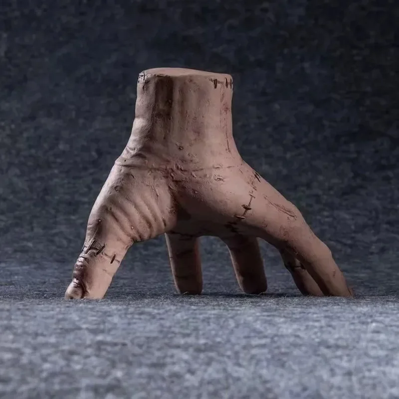 Halloween Horror Wednesday Thing Hand Toy From Addams Family Latex Figurine Home Decor Desktop Craft Holiday Party Costume Prop