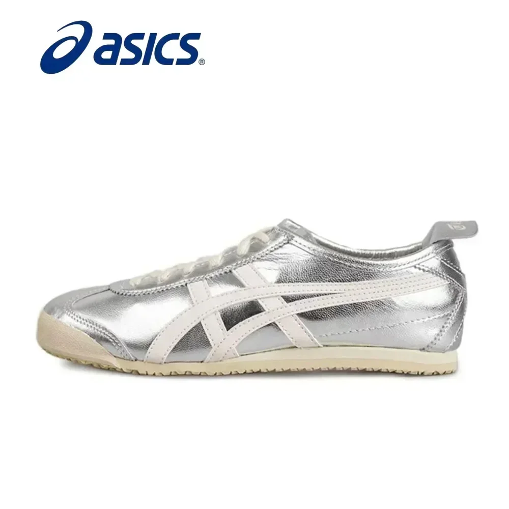 Asics Onitsuka Tiger MEXICO 66 Casual Board Shoes Canvas Forrest Gump Shoes Women Men Sneaker Breathable Flat Shoes