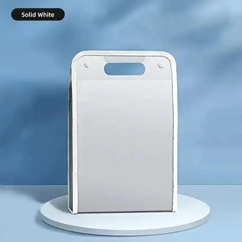 Cartella portadocumenti a fisarmonica a 13 tasche color macaron - Organizzatore portatile di documenti formato lettera A4 per l'ufficio, l'aula domestica