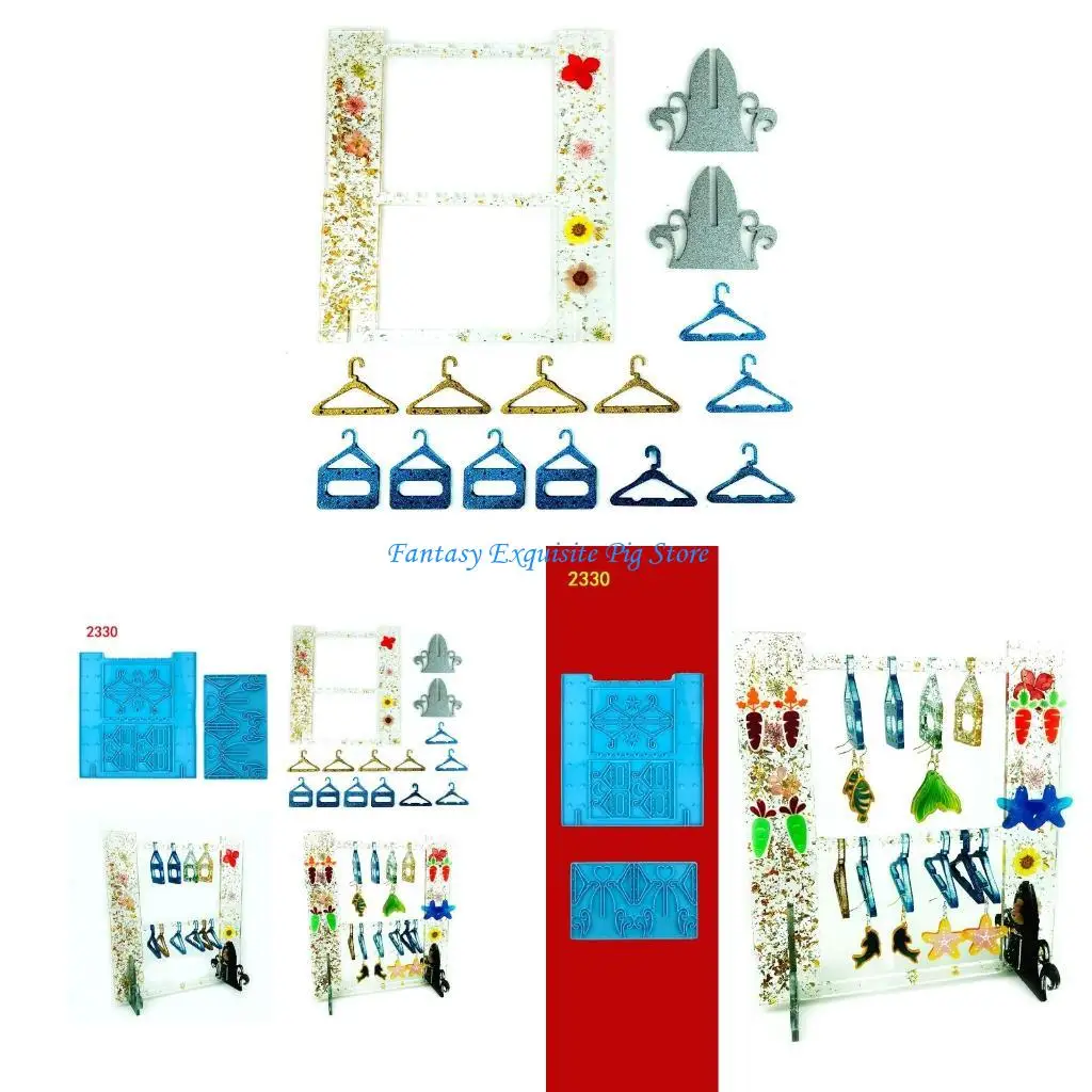 

Подставка для сережек, набор форм, вешалка, форма для органайзера для ювелирных изделий