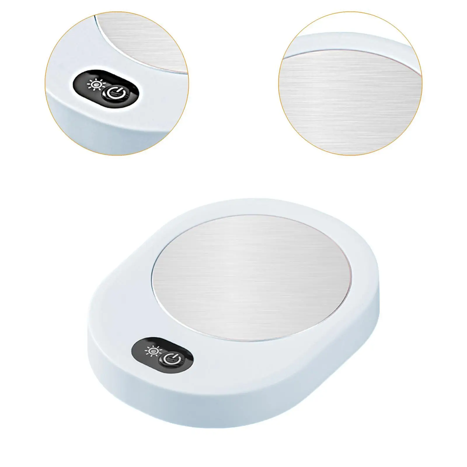 Coffee Warmer for Desk Non Slip Portable Electric Beverage Warmer for Water