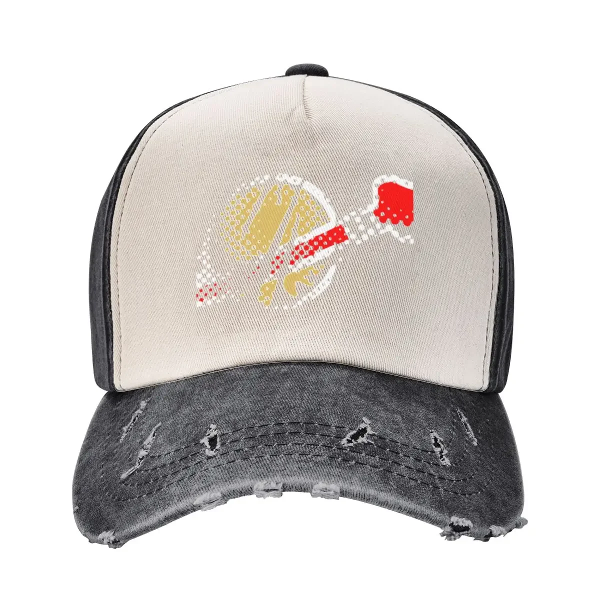 Faded Spaceman Baseball Cap hiking hat cute Male Women's