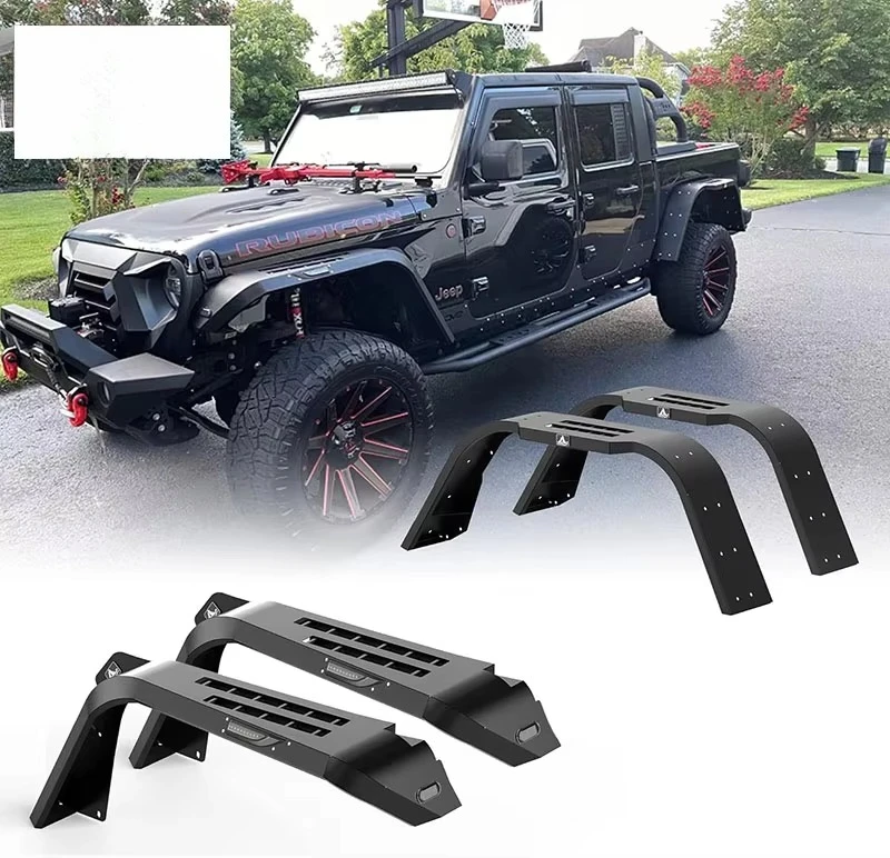 

Оптовое обновление автомобильных аксессуаров для бездорожья 4*4 модернизированные расширители передних крыльев для Jeep JT 2019-2020 на заказ