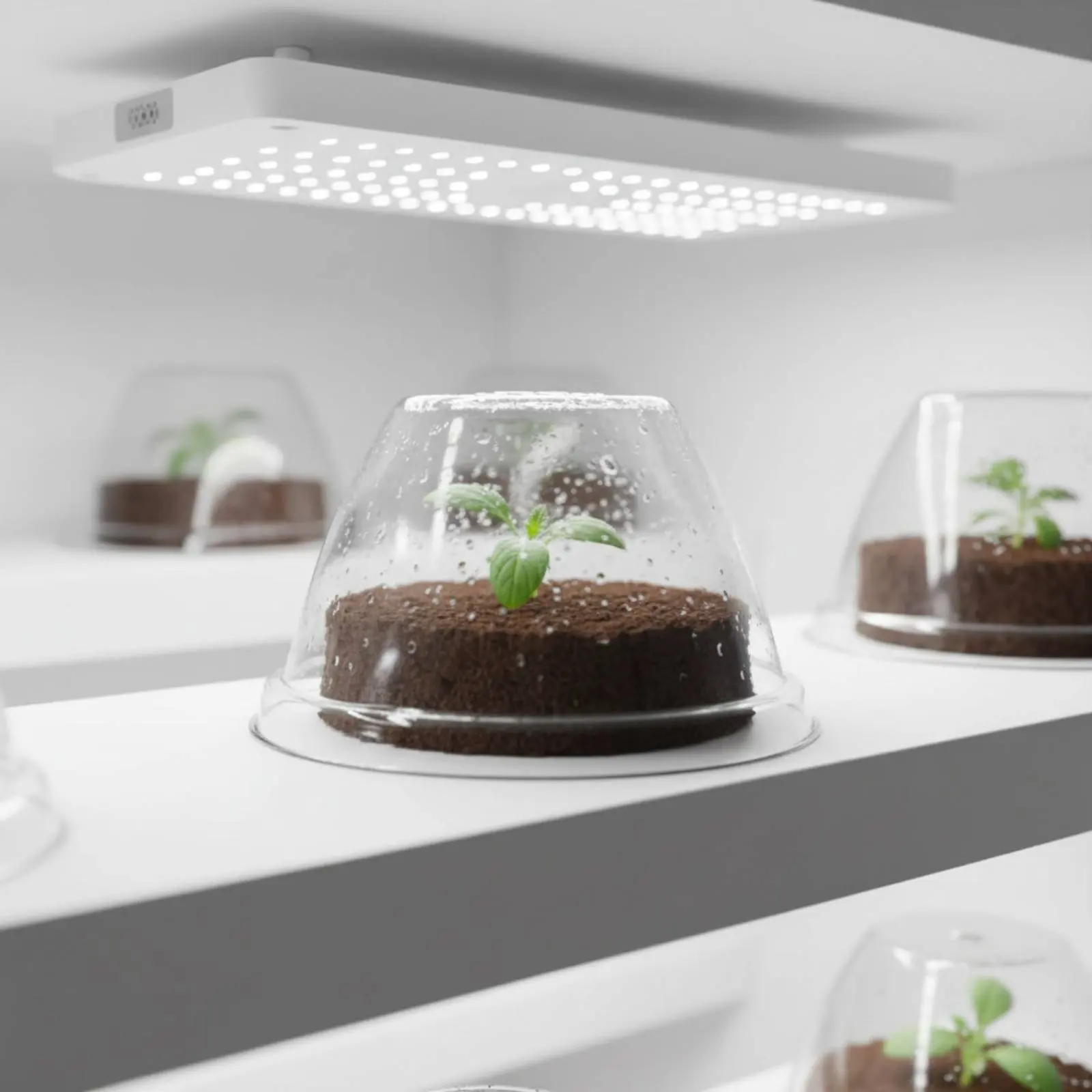 

Hydroponic Basket Kit Indoor Gardening Plant Growth Dome and Basket Kit Plant Starter Pod Set Compatible with Most Systems