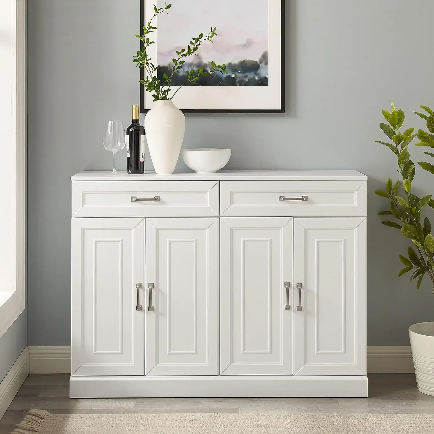 

Stanton Sideboard, White, kitchen cabinets , sideboard