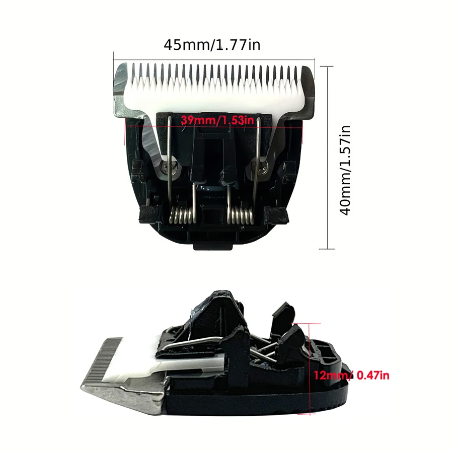 1pc Original BaoRun Blade Ceramic Cutter For P2 P3 P6 P7 P9 S1 Spare Knife Pet Clipper Cutter 24 Teeth 33 Teeth Optional