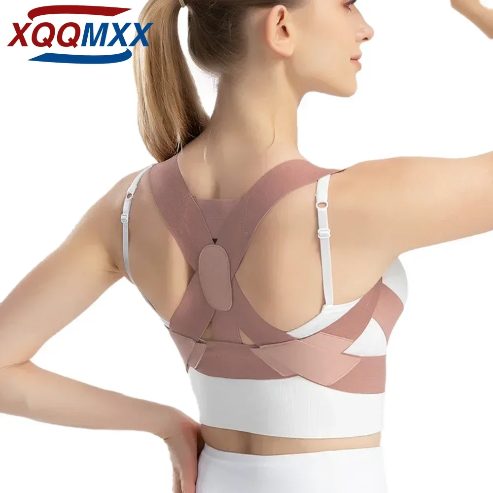 1PCS Back Brace Posture Corrector for Women, Upper Back Support Straps Straightener, Hunchback Improve Posture Correct-Shoulder