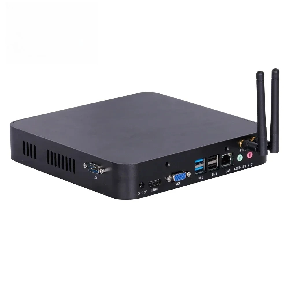 Hot Sale ELSKY 10th Gen I3 10110U Dual Core 2.1GHz Dual Lan Thin Client i3 i5 i7 Mini PC X86 Computer With 4K DP Display