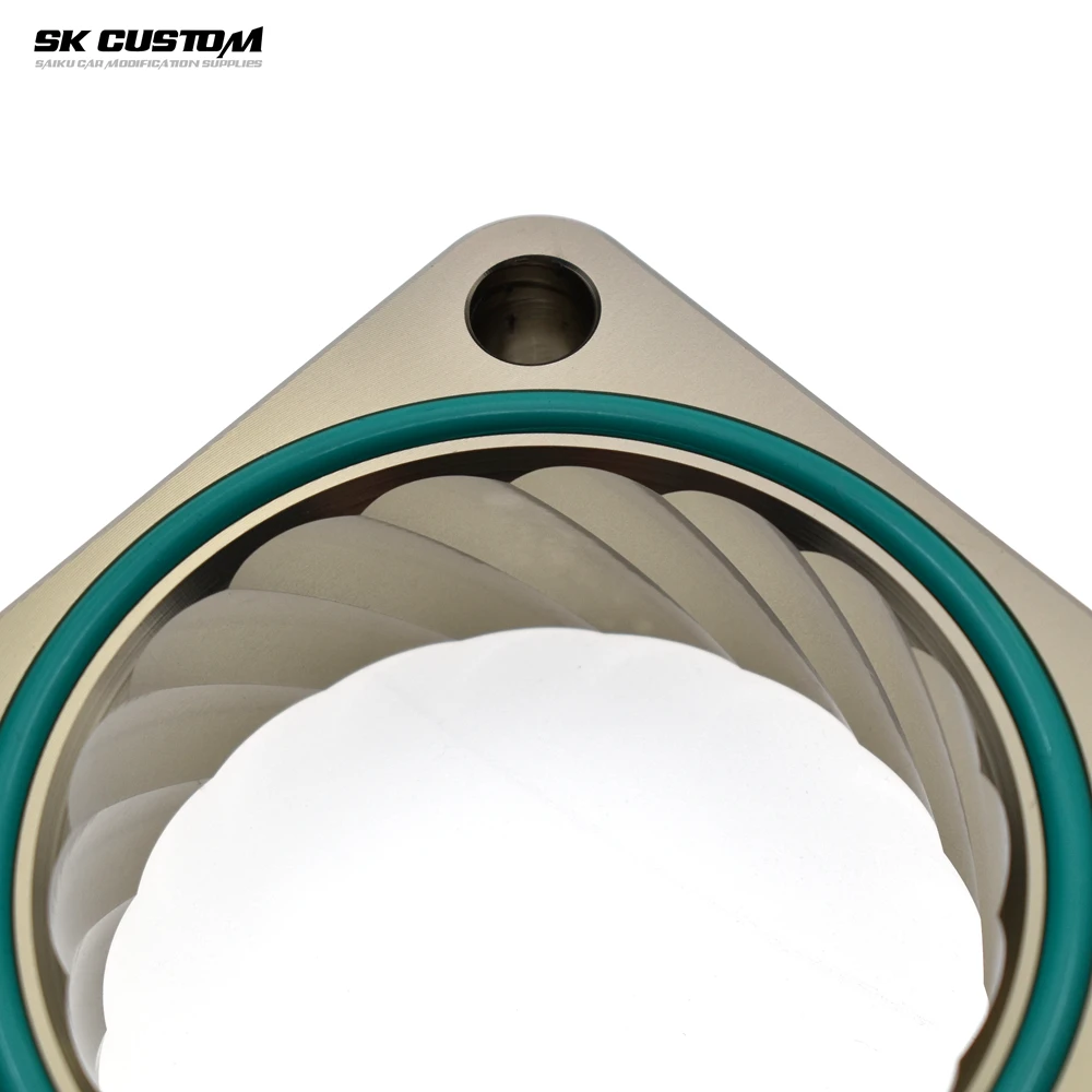 Adattatore collettore di aspirazione in alluminio da corsa per Camry Vios Corolla RAV4 1ZR 2ZR 1AZ 1.6 1.8L Distanziale corpo farfallato motore