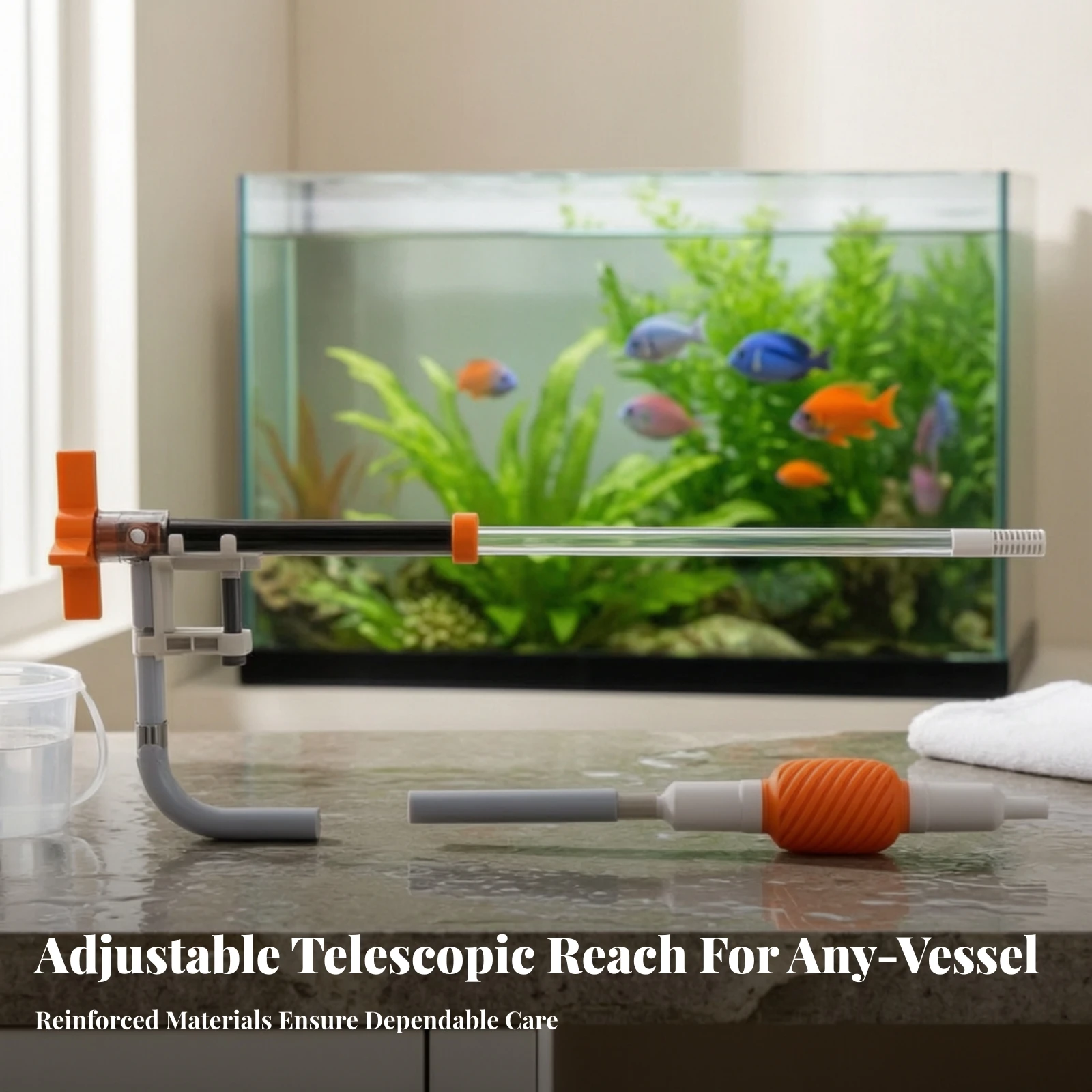 Aquarium Maintenance Tool Tele - огляд і ціна Aquarium Pump