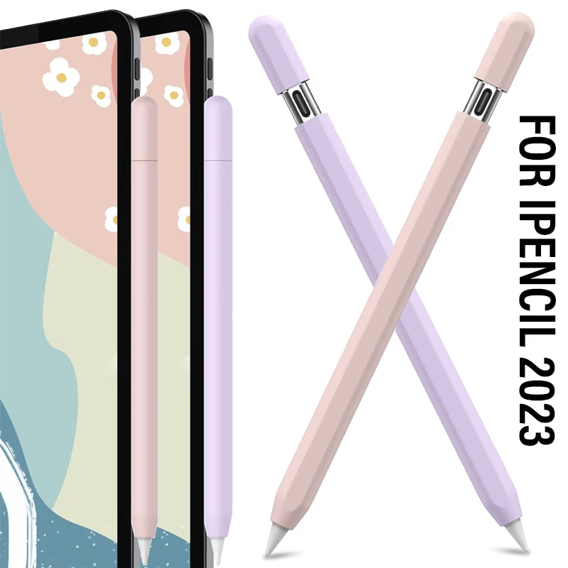 

For iPad iPencil Stylus Pen Case Soft Silicone Ultra Thin Protective Cover For iPencil Anti Slip Shockproof Protector Sleeve