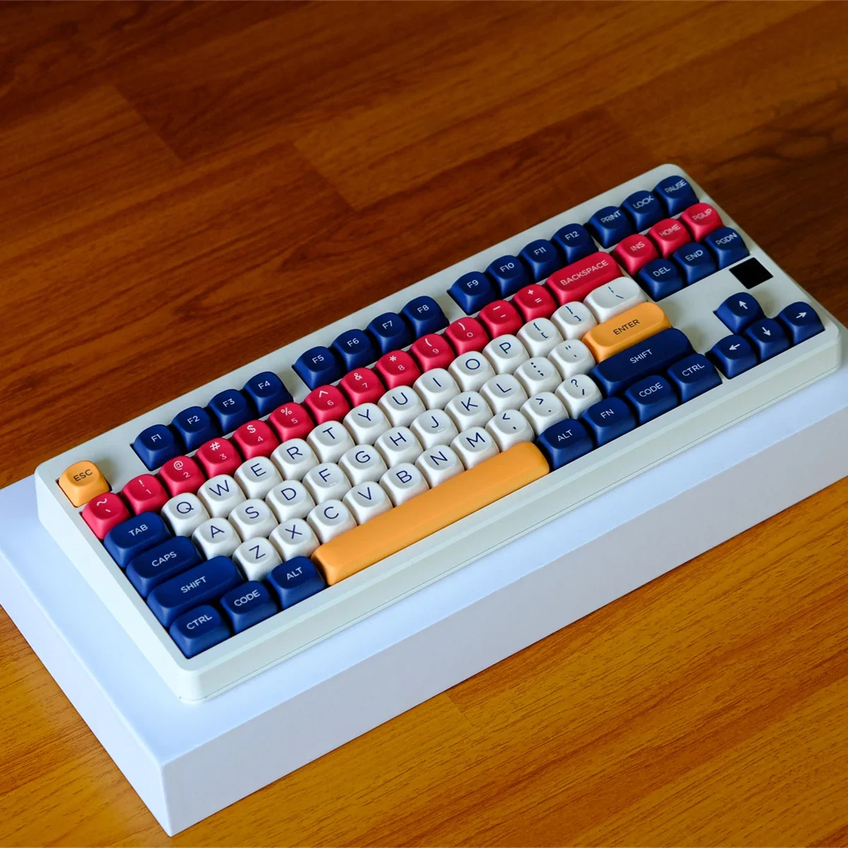 

PBT Keycap Set in Mecha Traditional Style Colorway High-Sublimated for MOA Profile Personalized Keycaps for Mechanical Keyboards