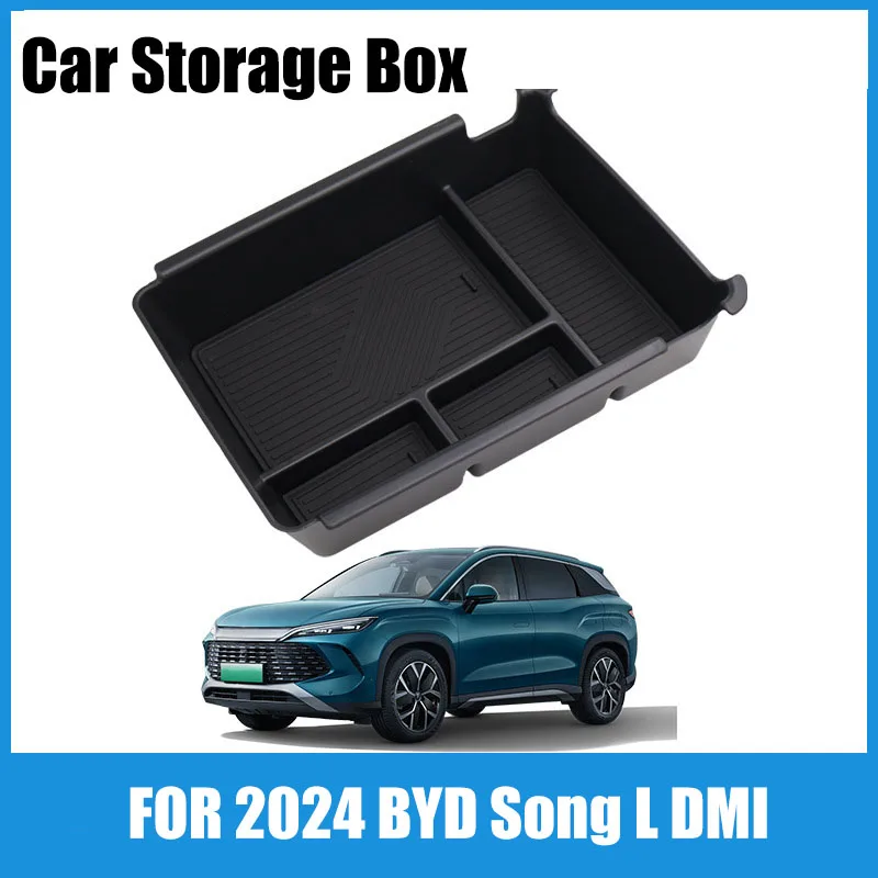 

Suitable for 2024 BYD Song L DMI central control armrest box storage box storage box car interior supplies