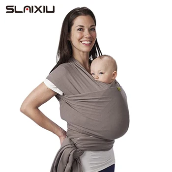 Wrap Baby Carrier Original Stretchy Infant Sling Perfekte für Neugeborene Babys und Kinder Bis Zu 35 £