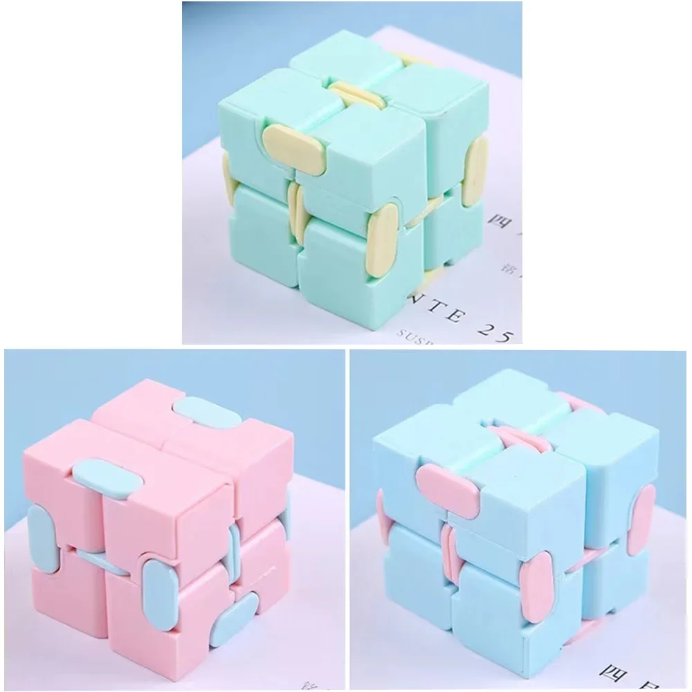 Puzzle Cube Party Favors Durable Exquisite Decompression Toy Infinity Magic Cube For Adults Kids Fidget Antistress Anxiety Toys