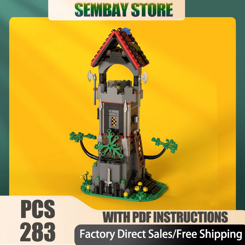 

Средневековая модель замка Moc, строительные кирпичи, модульная модель страсти, модель башни, технологические блоки, рождественские игрушки «сделай сам», строительные подарки