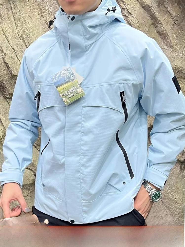 

Водонепроницаемая аффеновая хлопковая куртка с шерстяным наполнителем, молодежная модная длинная подставка с капюшоном, осенне-зимняя уличная теплая ветровка...