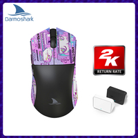 Motospeed Darmoshark M3 Wireless Bluetooth 3-mode Gaming Esports Mouse 26000DPI PAM3395 Macro Driver Mice For Computer Laptop PC