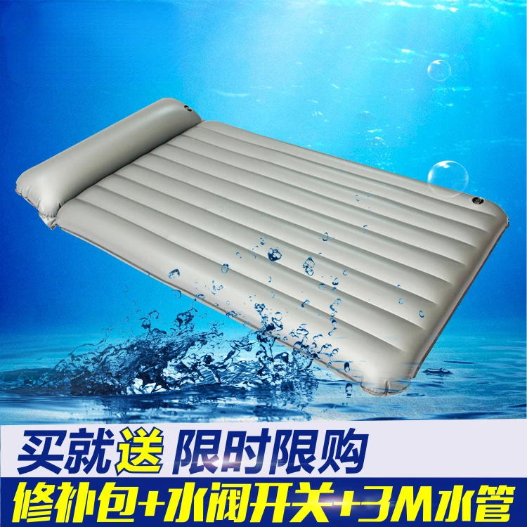 Sauna Water Cushion Hydrotherapy Bed Single Massage Oil Pushing Inflatable Bathroom Floatation Bed Sexy Double Soft Bed