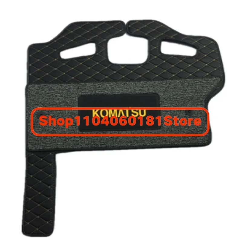 Excavator Cab Foot Mat For Komatsu Cabin Floor Mat For PC130-8 PC160-8 PC200-8