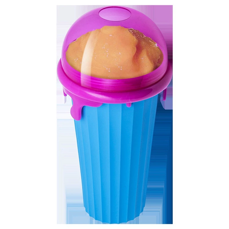 Imagem -02 - Ice Cup Congelar Magic Squeeze Cup Cooling Maker Cup Congelar Caneca Milkshake Smoothie Caneca Pcs 500ml