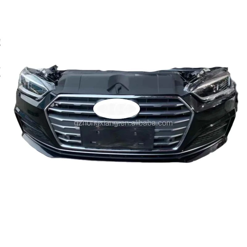 Front Bumper Assembly for the A5L Sport Version with Electronic Fan Grille Radiator Surrounding Tank Frame