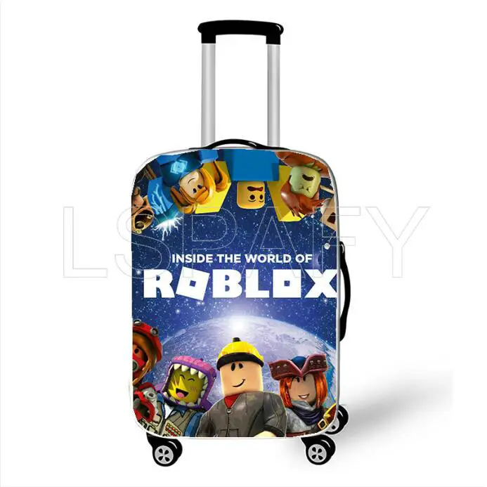 Luggage Cover Protective Suitcase Trolley Case Travel Dust Cover 18 To 28inch ROBLOX Pattern Elastic Luggage Protective