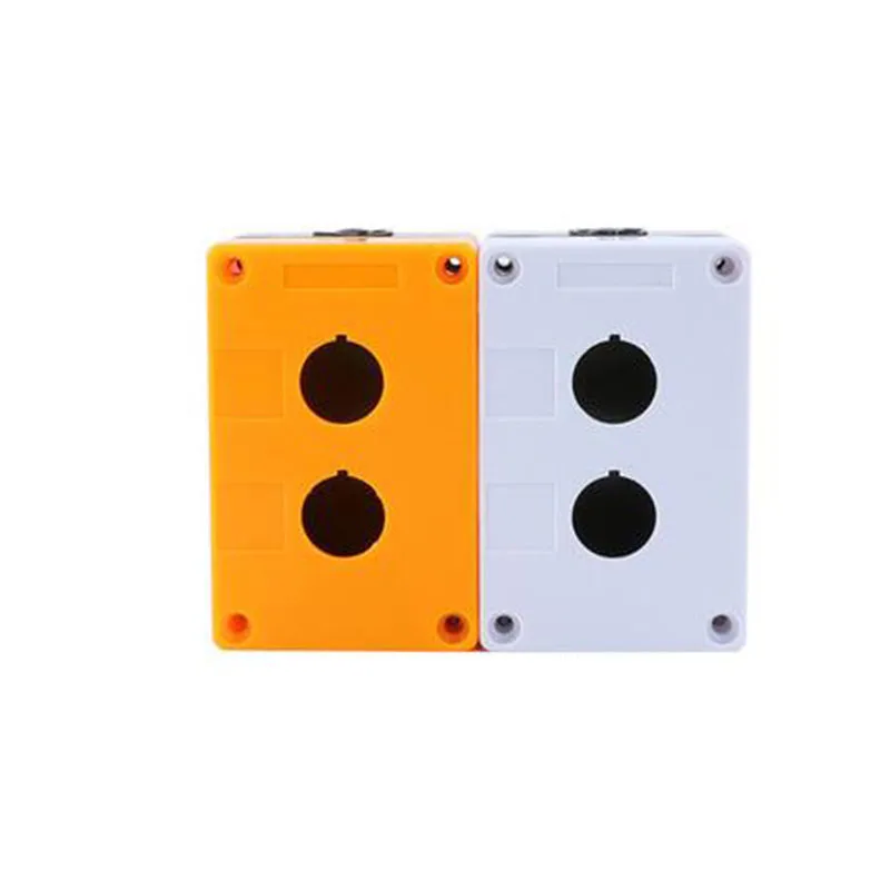 

Station Control Plastic Box 2 hole 22mm Switch Push Button Case Box swtich protector box