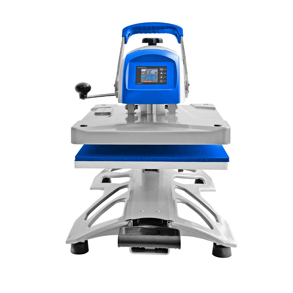 HP3805N 40x50 Swing Away Sublimation Heat Transfer Press Machine With Pull Out Drawer