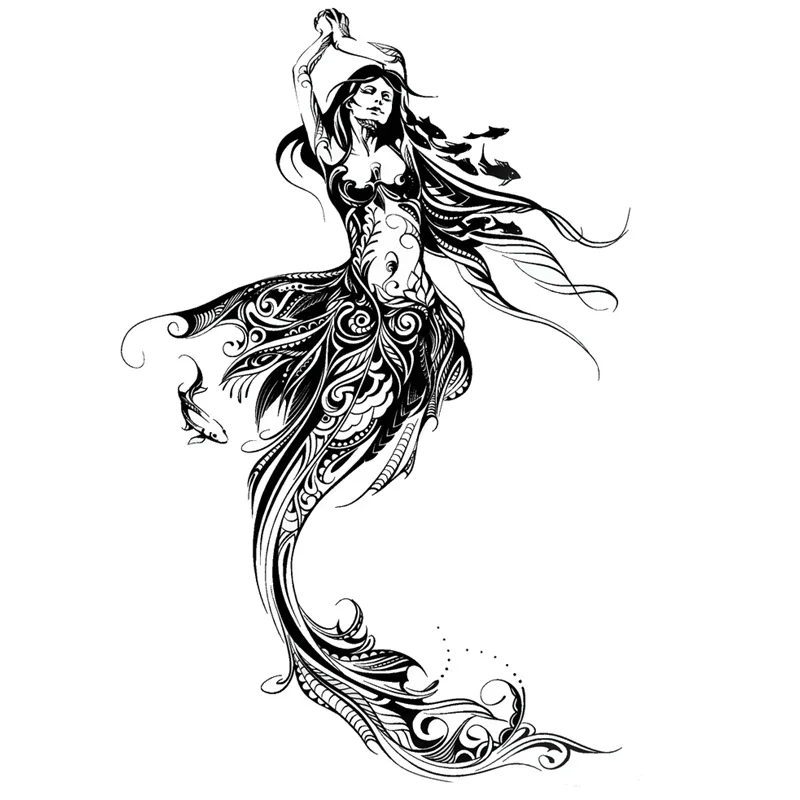 New Art Girl Stamps Mermaid lovers Angel Devil Pattern Valentine\'s Day Christmas Card Crafts No metal cutting dies Scrapbooking