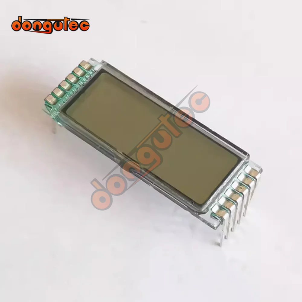 Panel LCD LCD bagian 4-digit ukuran kecil positif 12PIN TN tanpa lampu latar ht1621