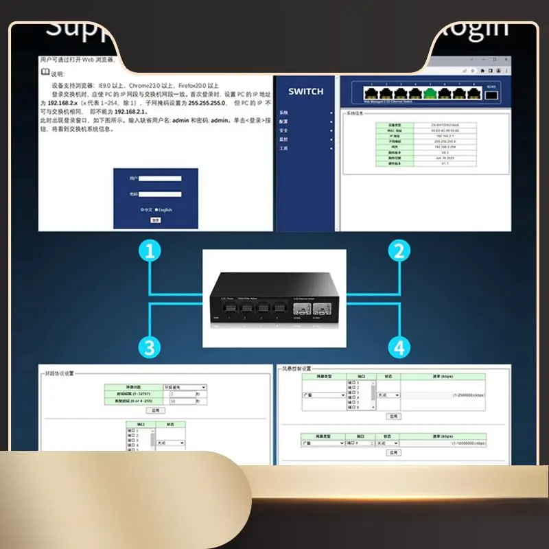 

Ethernet-коммутатор 2,5G, 4-портовый неуправляемый сетевой коммутатор с двумя слотами 10Gbe SFP + Plug Andplay Forhomelab Setup EU Plug-N36R