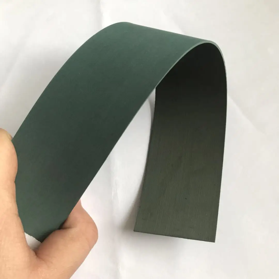 PTFE and Copper Powder Green/Blue 1.2mm 1.5mm 2.0mm Width 305mm PTFE Sheet Soft Slideway Sheet for Drilling Machine