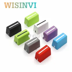 5pcs Fader Cap Straight Slide Potentiometer Cap 22mm * 14mm for RANE TTM-54 56 57 61 68 Sixty-Eight colorful aperture 4MM