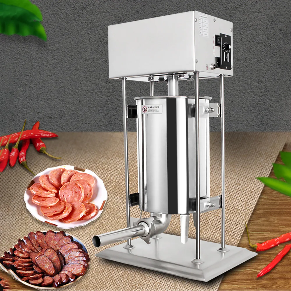 3L Manual Household Sausage Filling Machine Manual Automatic Sausage Stuffer Ham Stuffer Commercial Sausage Filling Device