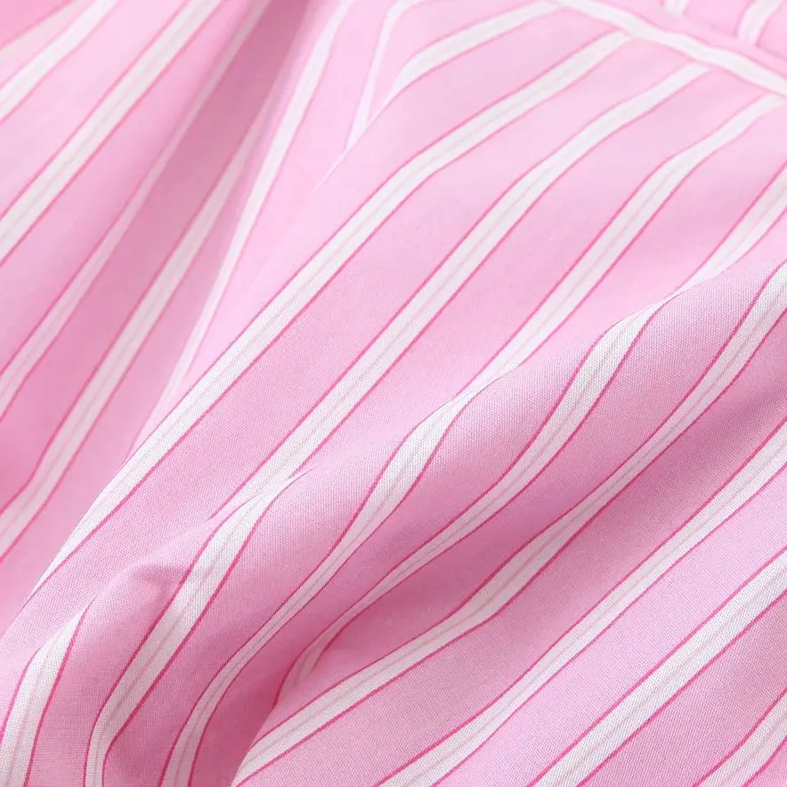 새로운 여름 여성 의류 리본 줄무늬 반바지 패션 리본 장식 탄력 허리 반바지