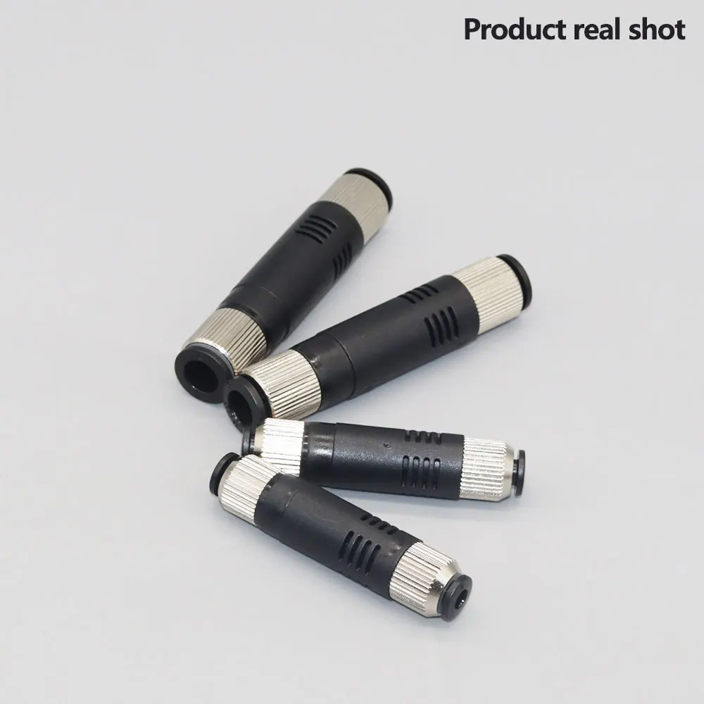 1PCS Precision Vacuum Generator Straight Intermediate Exhaust Quick Connector VML/VMD Suitable for Tubes 4-6-8mm Fits Thread 1/8