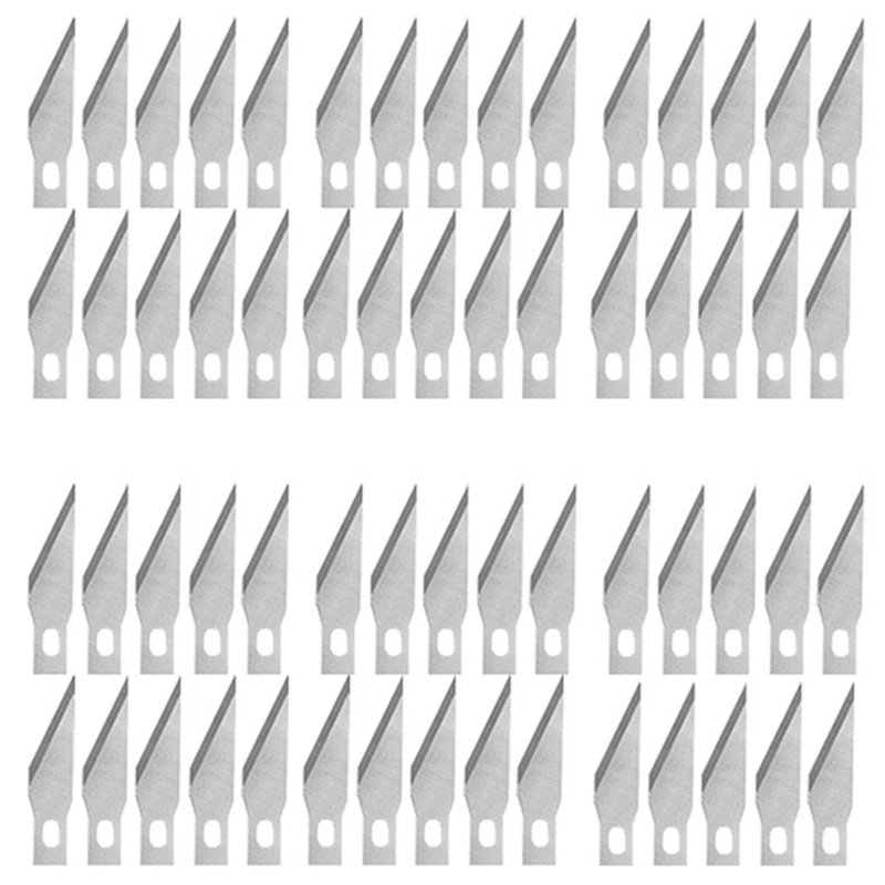 100 PCS Premium Sharp Knife Blades Exacto Knife Blades 11 - High Carbon Steel Craft Cutting Tool