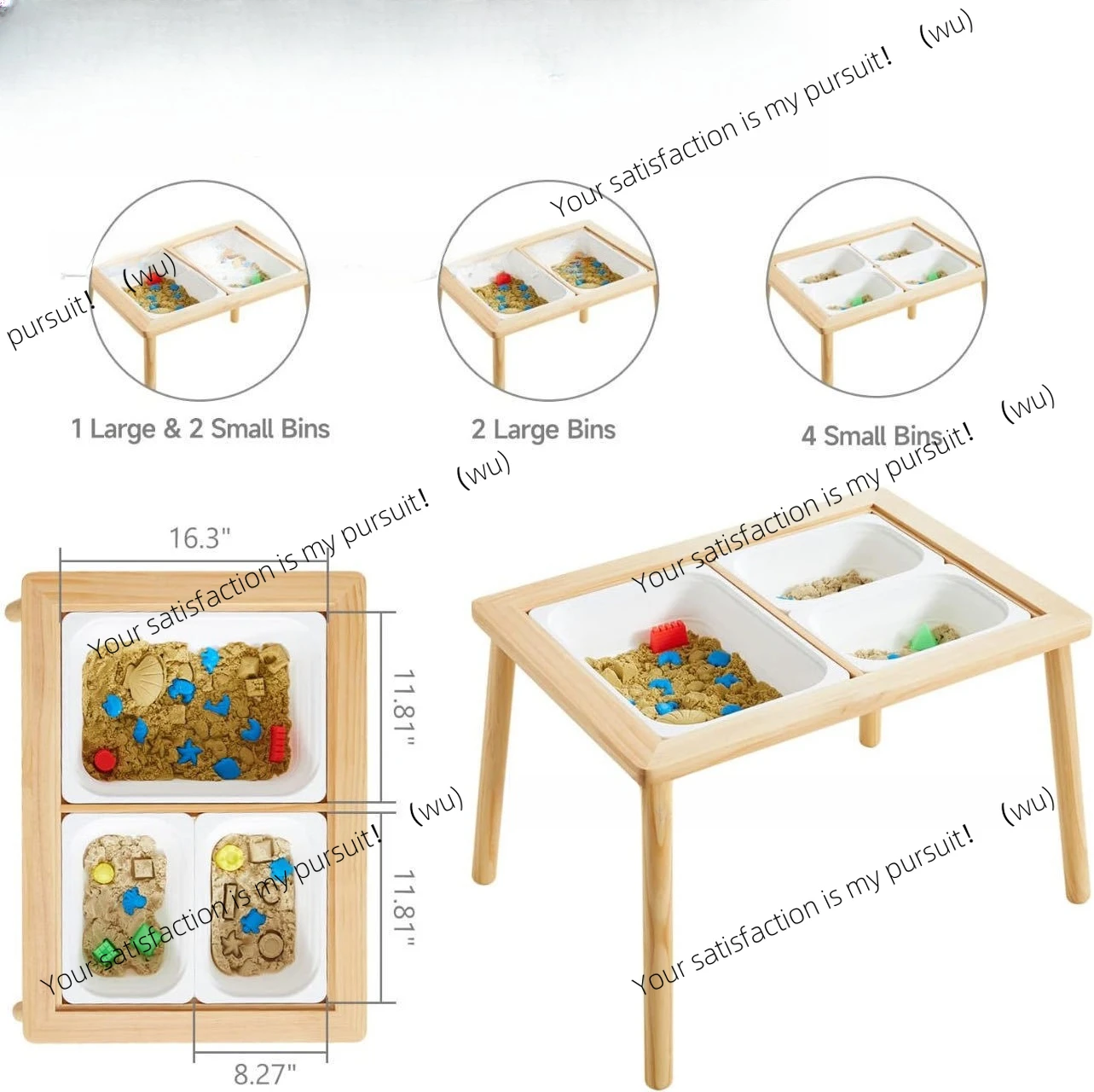 

Деревянный детский светочувствительный стол, образовательная игрушка, игровой настольный зал