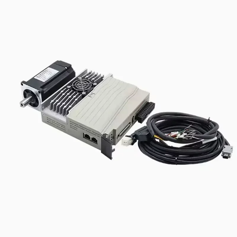 400W 600W 1.3N 1.9N 60 AST AC Servo Motor Kit With Magnetic 17bit Absolute Encoder + T3D 15A Driver For CNC Engraver