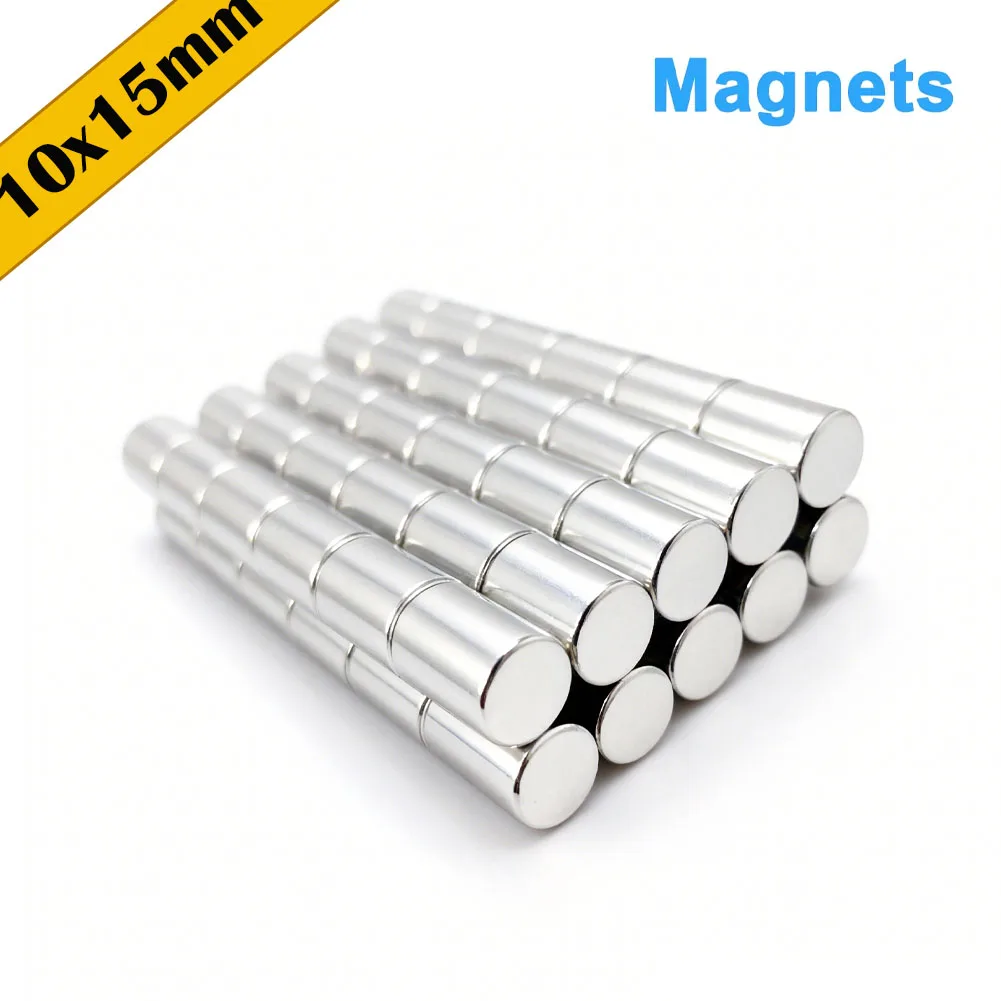 Super Powerful Magnets Round Magnet Neodymium Magnet NdfeB Magnet Strong Magnets Disc Permanent Magnetic Imanes DIY 10x15mm