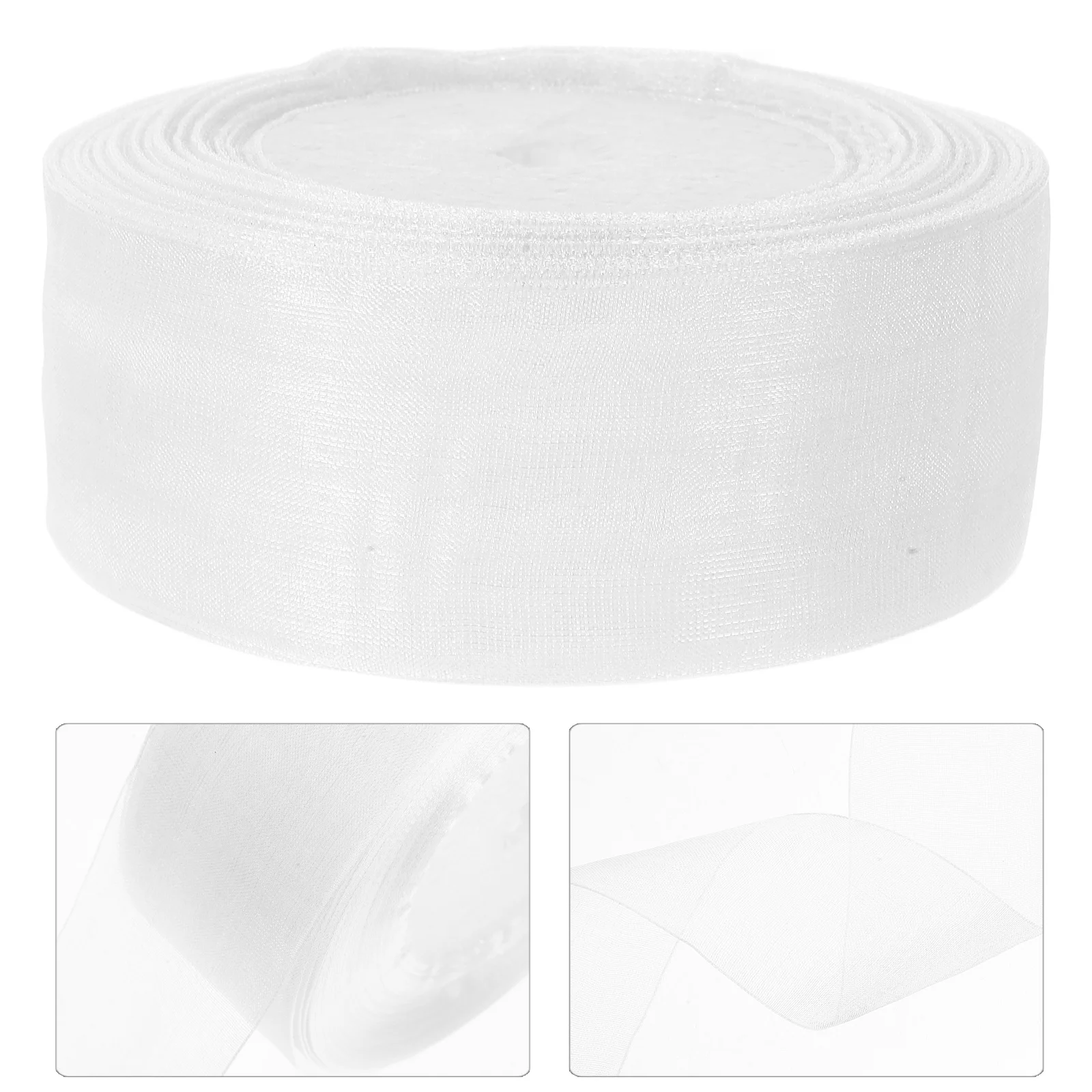 

Pink Sheer Organza Chiffon Ribbon 38cm 45m Wedding Bouquets DIY Crafts Present Wrapping Bows Floral Decorations