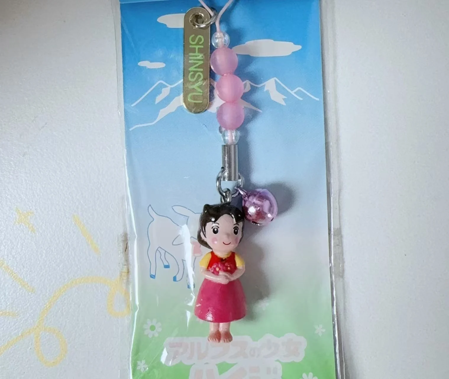 

small figure model toy alps girl heidi out of print