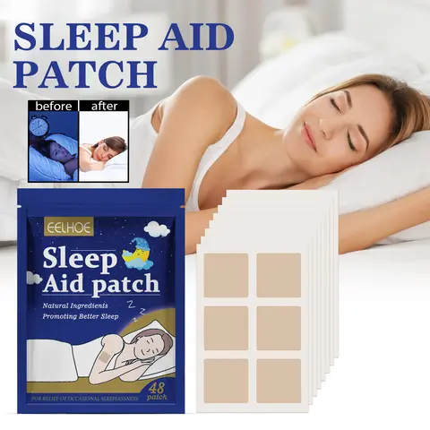 Natural Sleep Aid Patches Calming Body Stickers Relaxing Night Care Skin Friendly Long Lasting Nighttime Comfort Patch For Adult