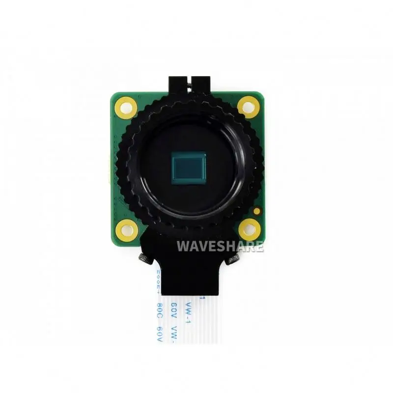 Waveshare Raspberry Pi High Quality Camera, 12.3MP IMX477 Sensor, Supports C / CS Lenses