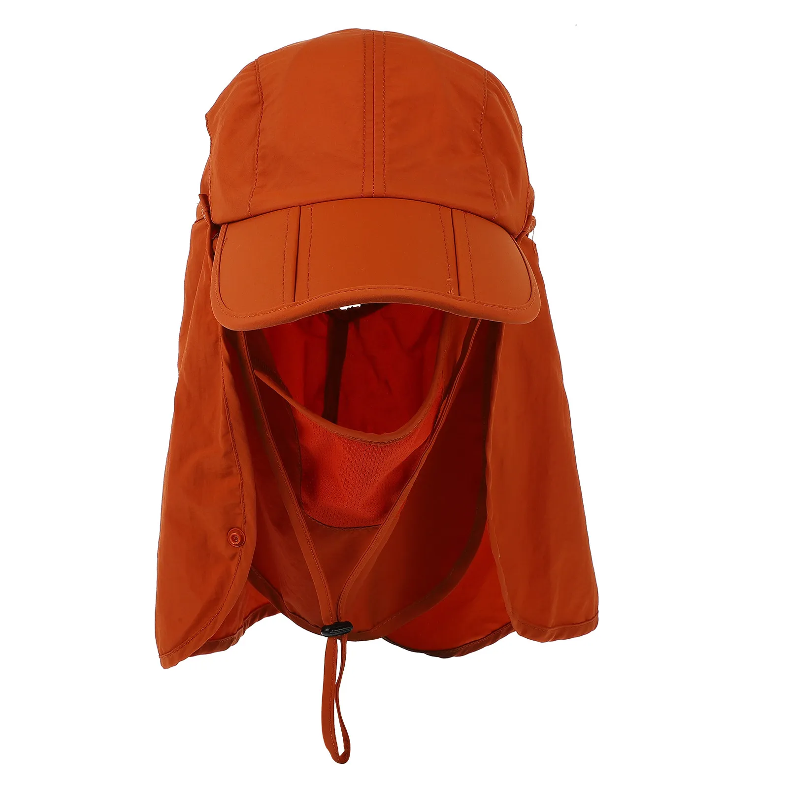 

Neck Protective Sun Hat with Flap for Outdoor Activities Breathable Lightweight Foldable Uv Resistant Travel Camping Fishing